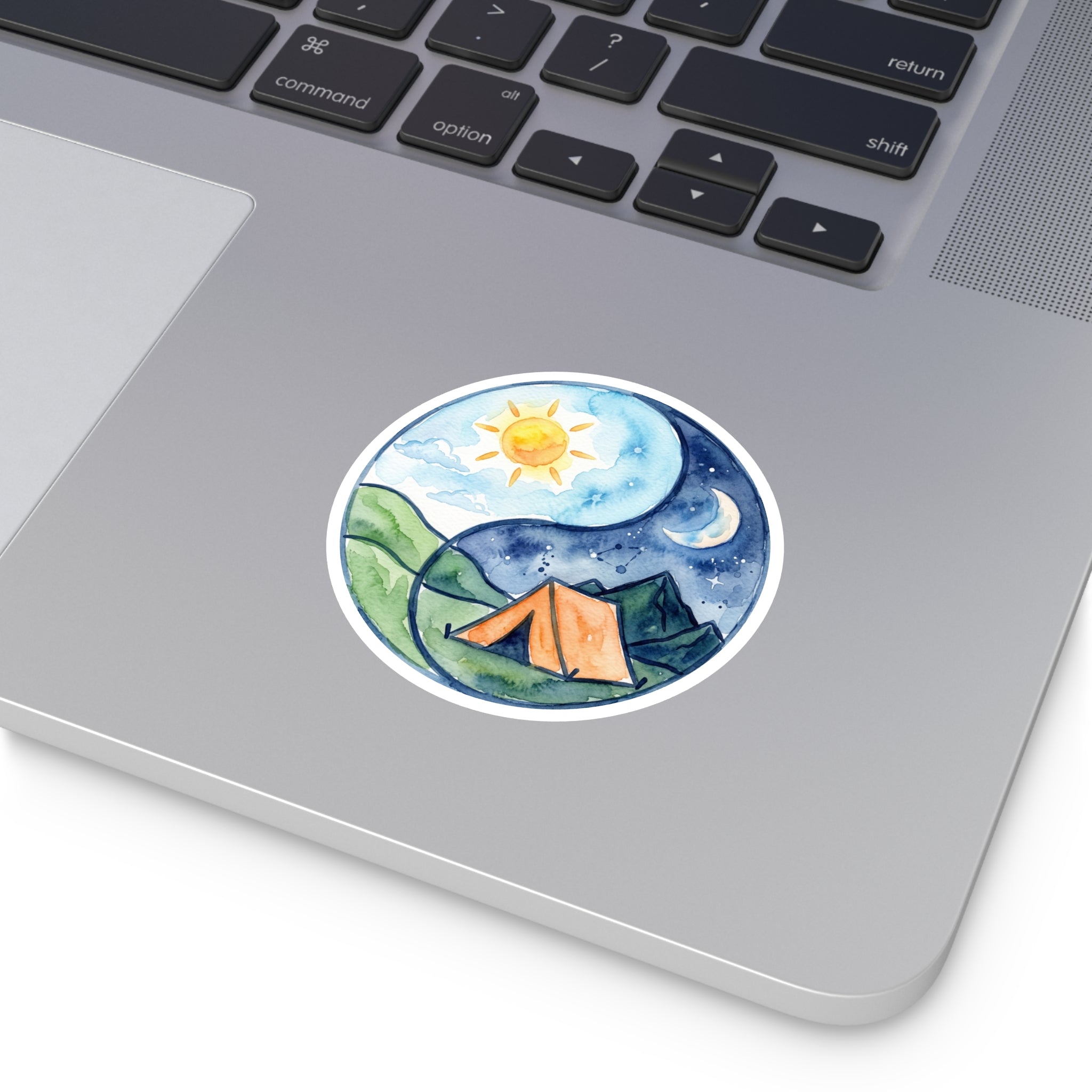 Yin-Yang Day & Night Sticker