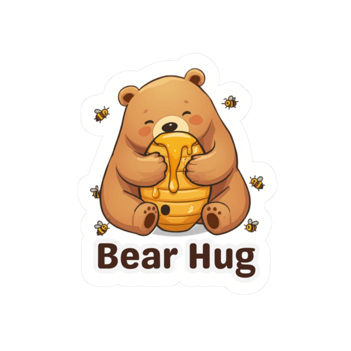 Bear Hug Sticker