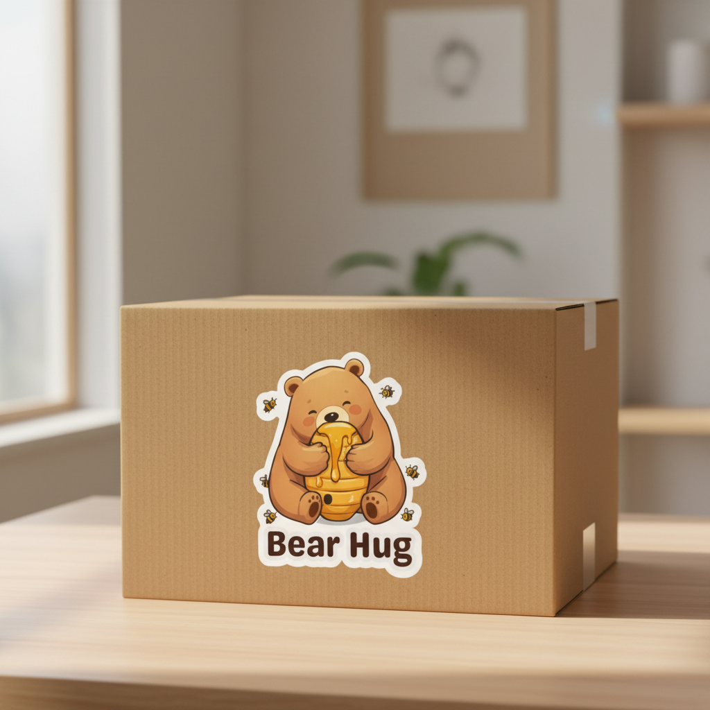 Bear Hug Sticker