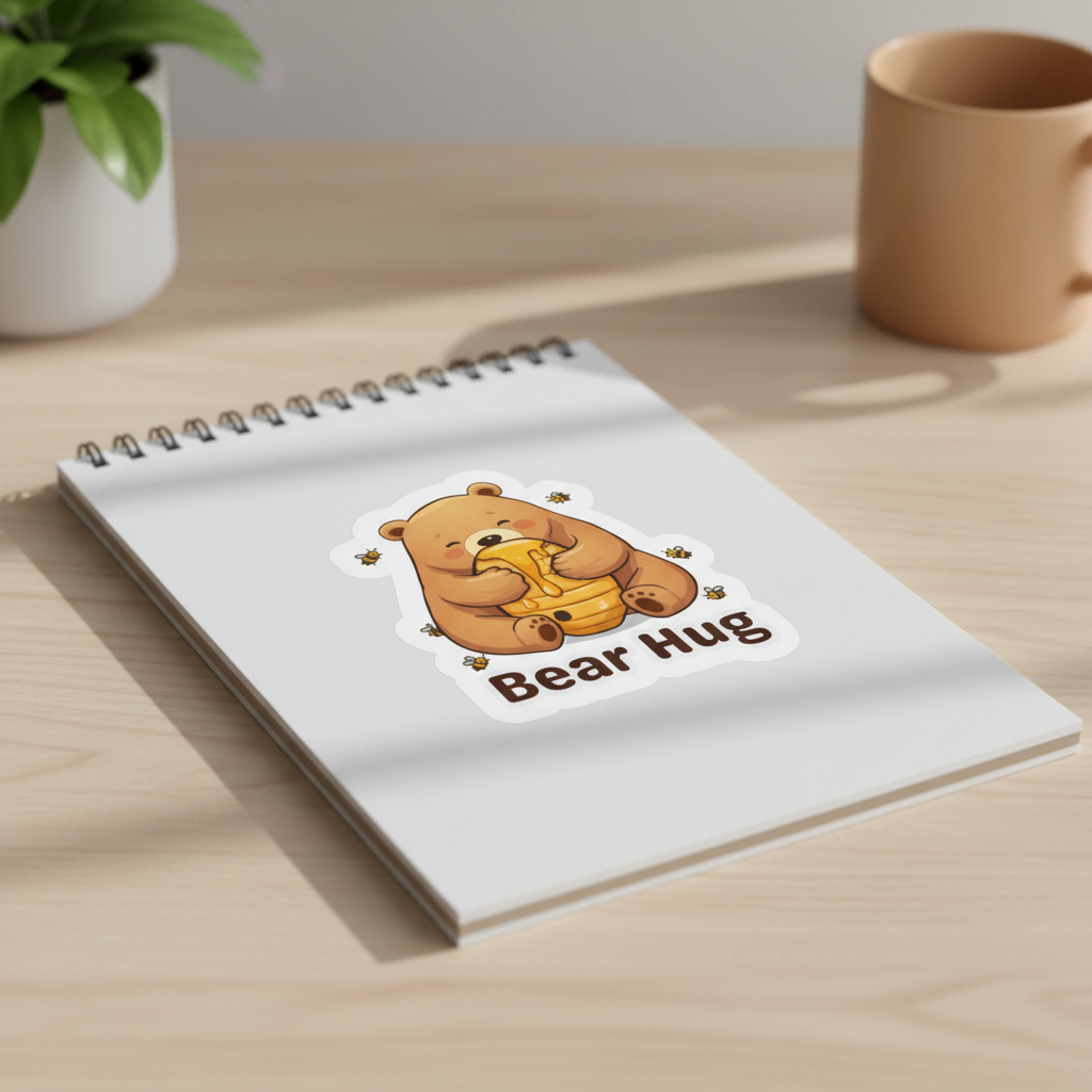 Bear Hug Sticker