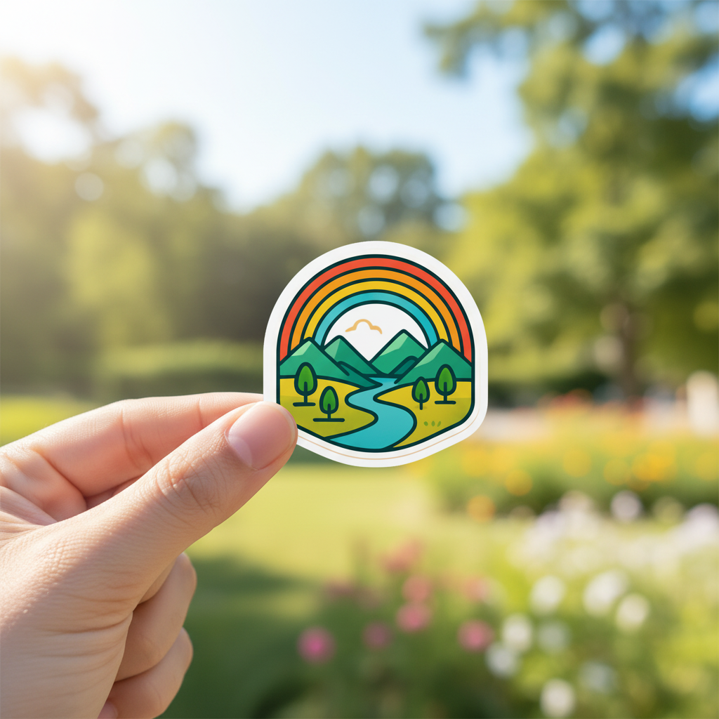 Rainbow Valley Sticker