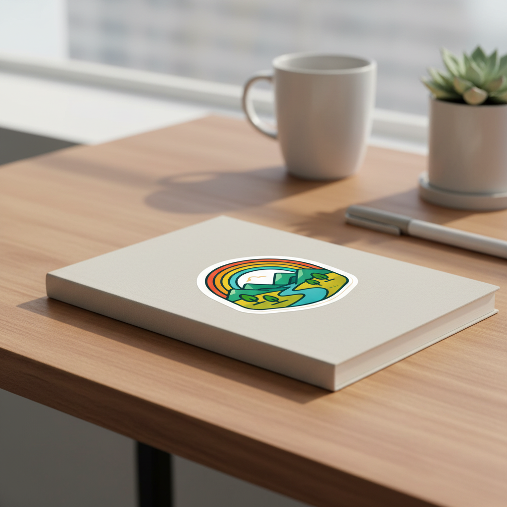 Rainbow Valley Sticker