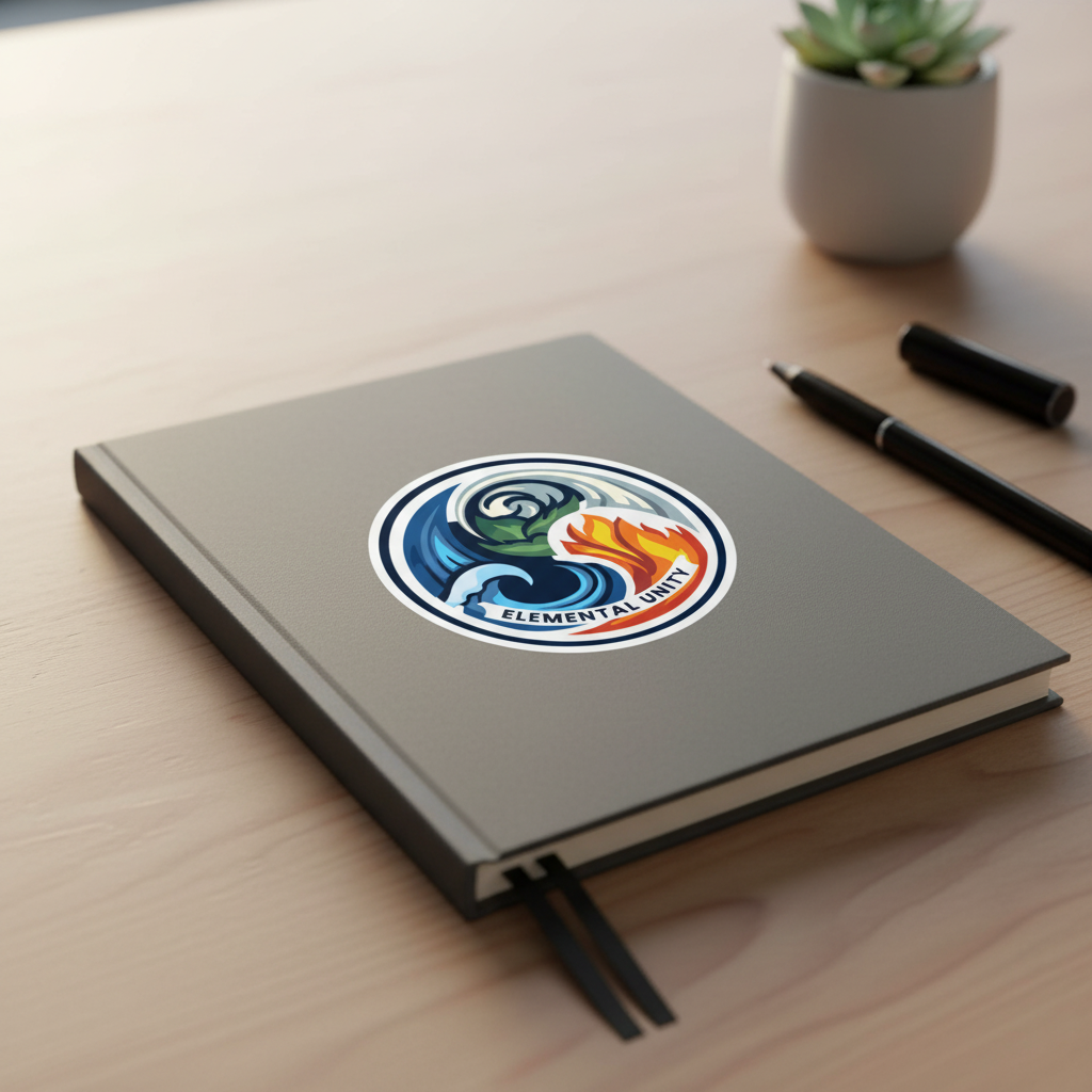 Elemental Unity Sticker
