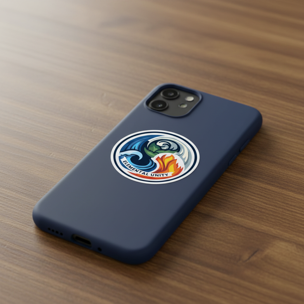 Elemental Unity Sticker