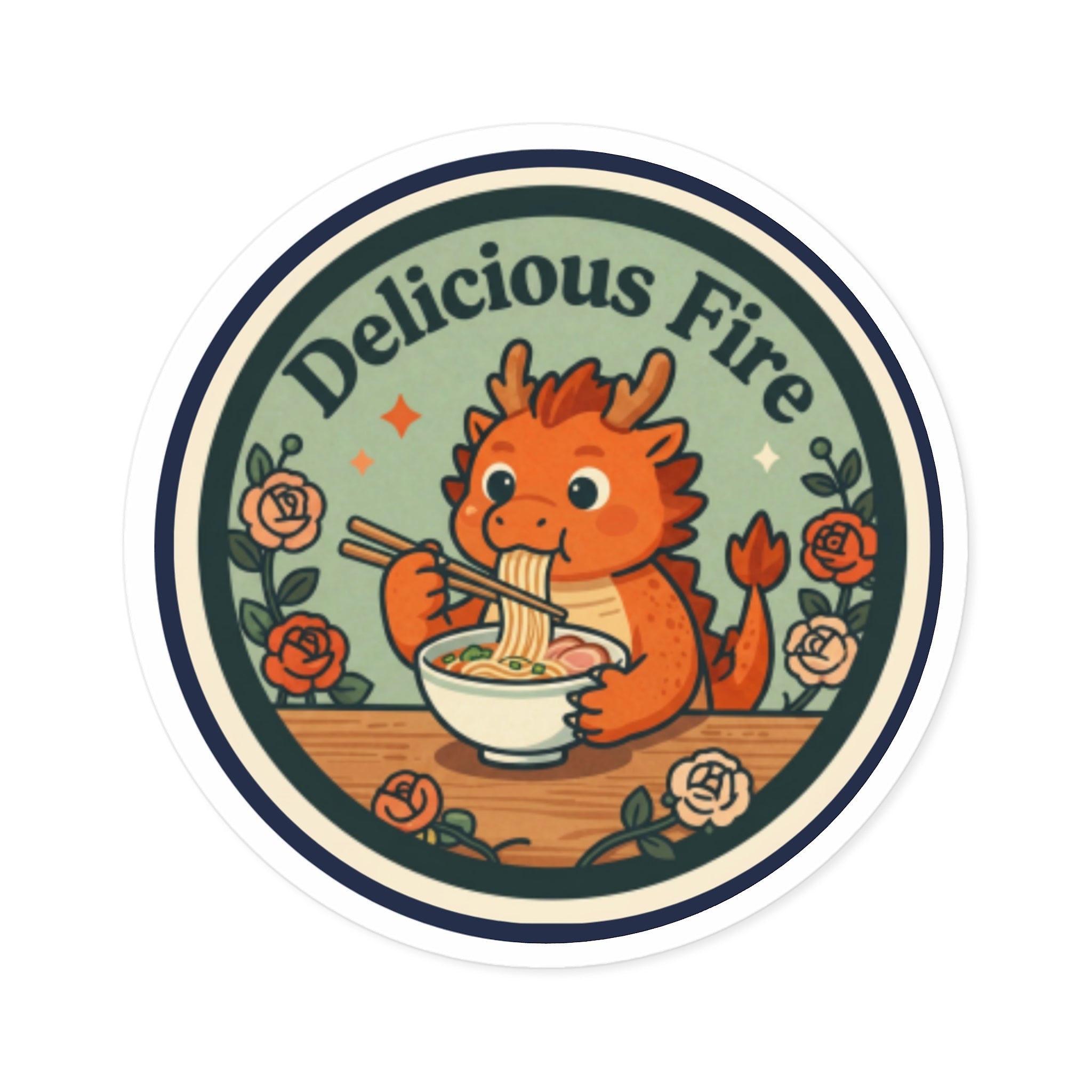 Dragon Ramen Sticker
