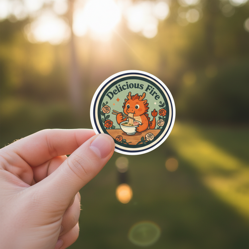 Dragon Ramen Sticker