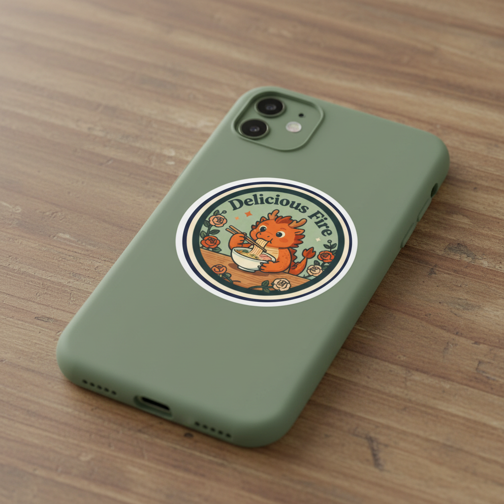 Dragon Ramen Sticker