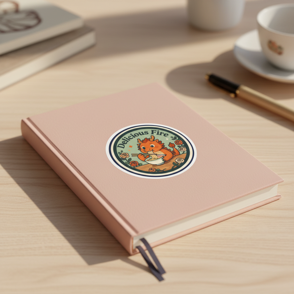 Dragon Ramen Sticker